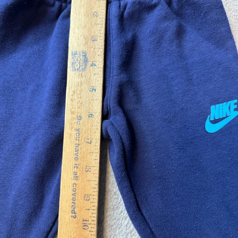 Nike Sweatpants Unisex 2T Navy Blue Futura Logo Fleece Joggers‎ H979-U9J